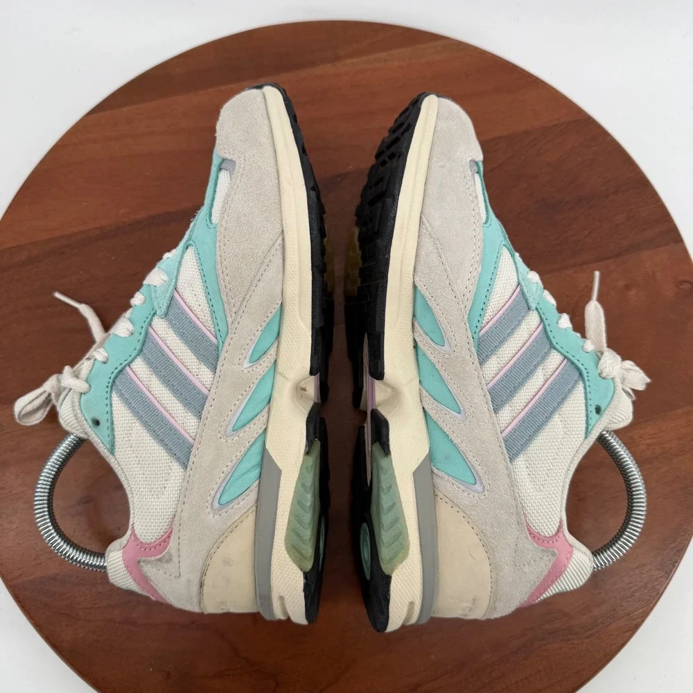 Adidas Torsion Yung-1 Mens‎ 6 Off White Mint Pink GZ9802 Retro Chunky Sneakers